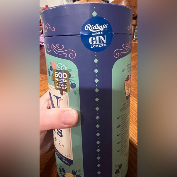 Gin Lover's 500 Piece Jigsaw Puzzle Ridley’s New NIB Gift Cocktail - Picture 8 of 10